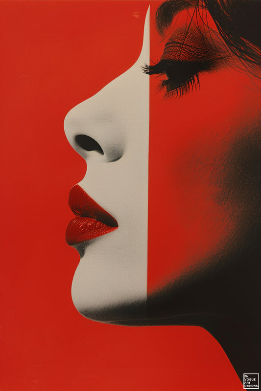 Beauty in Red #1 - EnVogue Art Designs
