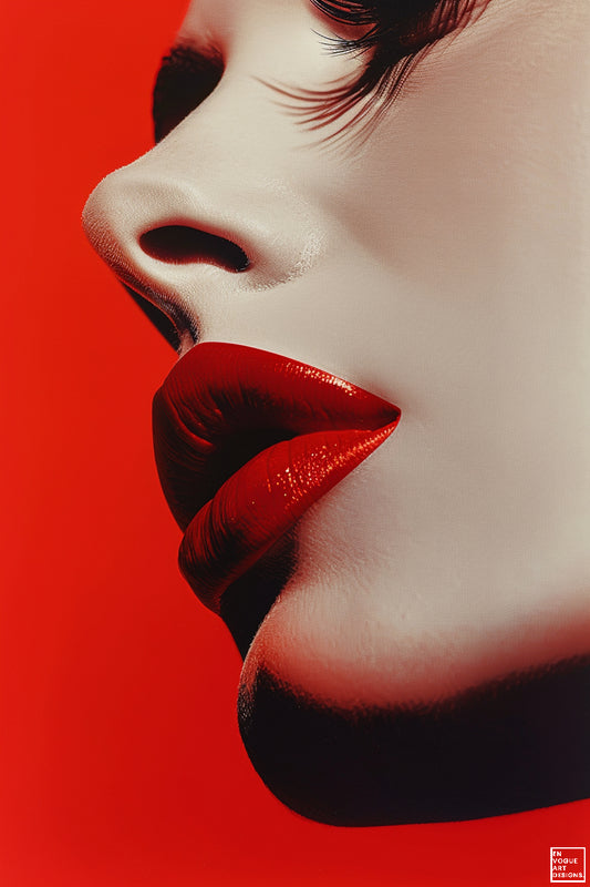 Beauty in Red #3 - EnVogue Art Designs