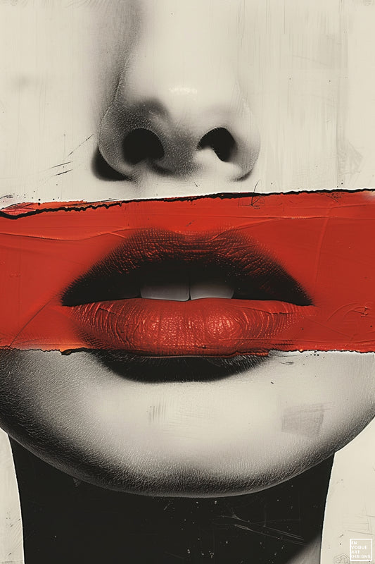 Beauty in Red #4 - EnVogue Art Designs