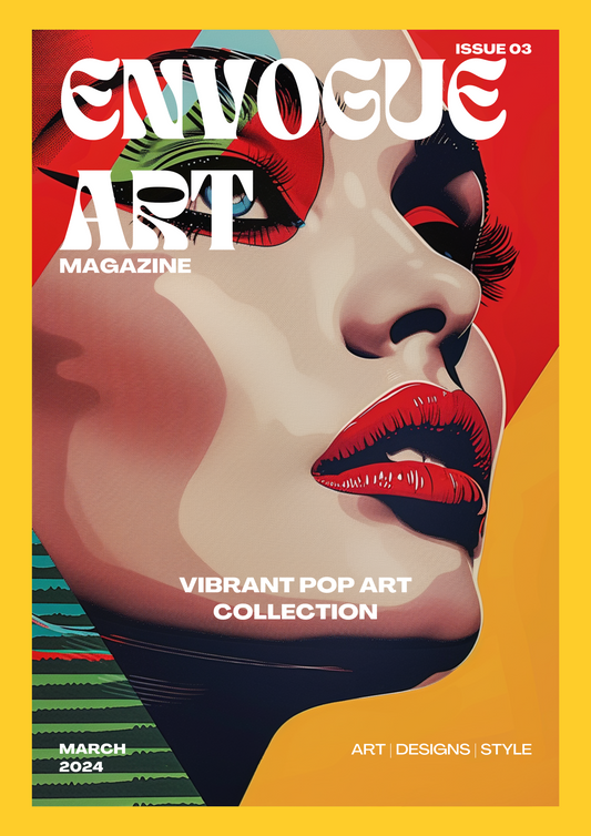Embracing the Pulse of Pop Art: A Kaleidoscope of Color and Culture - EnVogue Art Designs