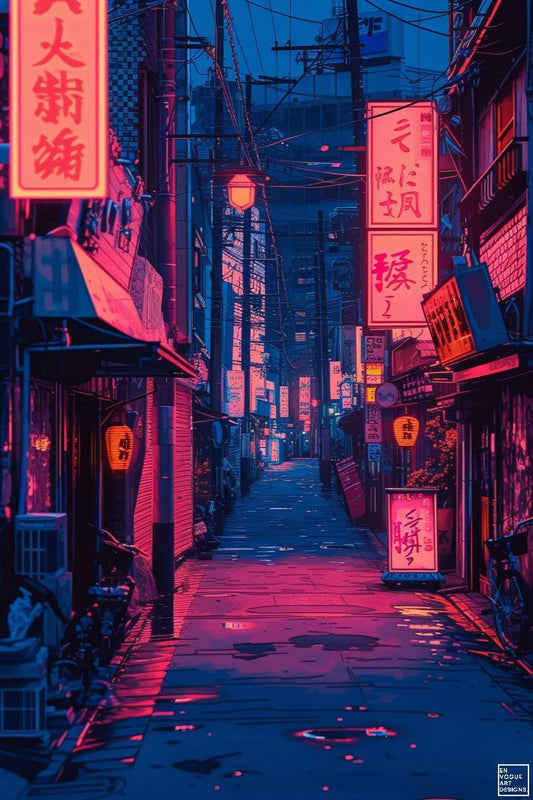 Japan Night - EnVogue Art Designs